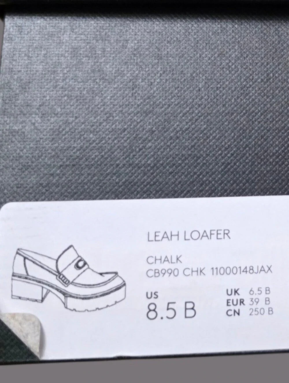 Coach Leah Leather Loafer